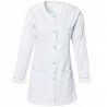 Tunique femme longues manches transformables blanc