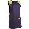 Chasuble tablier avec poche ventrale fermeture pression bleu