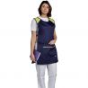 Chasuble tablier avec poche ventrale fermeture pression