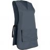 Chasuble encolure V gris