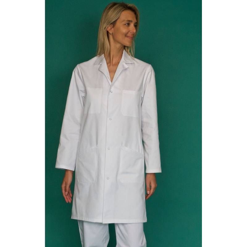 Blouse femme de ménage manches longues en polycoton Blouse femme de ménage manches longues en polycoton