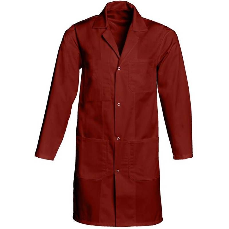 Blouses hommes polycoton bordeaux