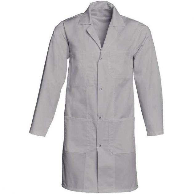 Blouses hommes polycoton gris clair