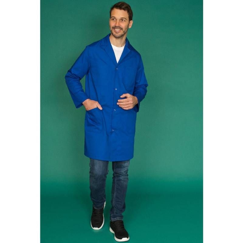 Blouses hommes polycoton blanc