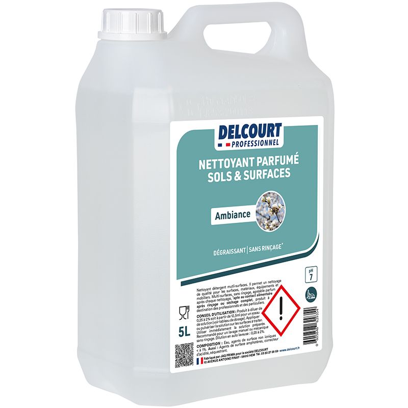Nettoyant dégraissant concentré multi-surfaces HACCP 5 L Nettoyant dégraissant concentré multi-surfaces HACCP 5 L