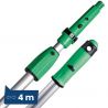 Perche télescopique laveur de vitres OptiLoc 2 éléments 4m