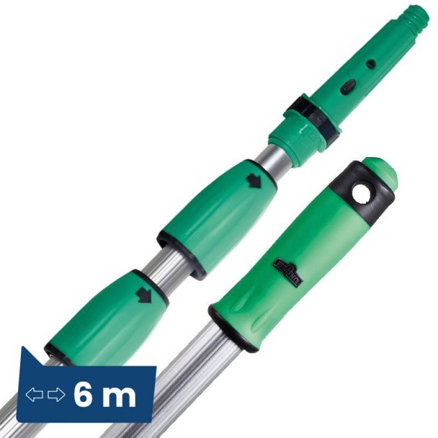 Perche télescopique laveur de vitres OptiLoc 3 éléments 6 m