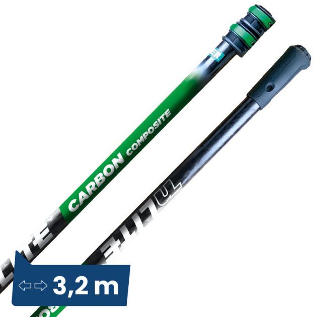 Perche télescopique nLITE Carbon Composite 3.2m