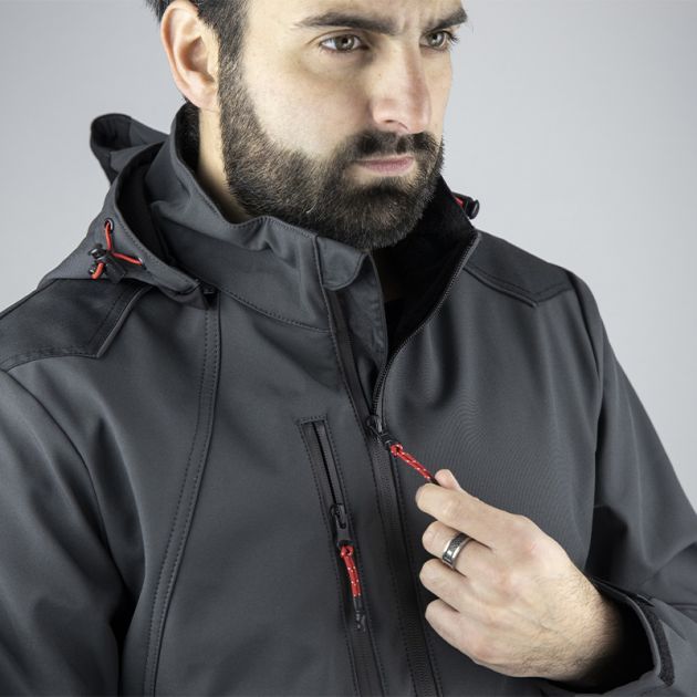 Blouson softshell FERMETURE ECLAIR