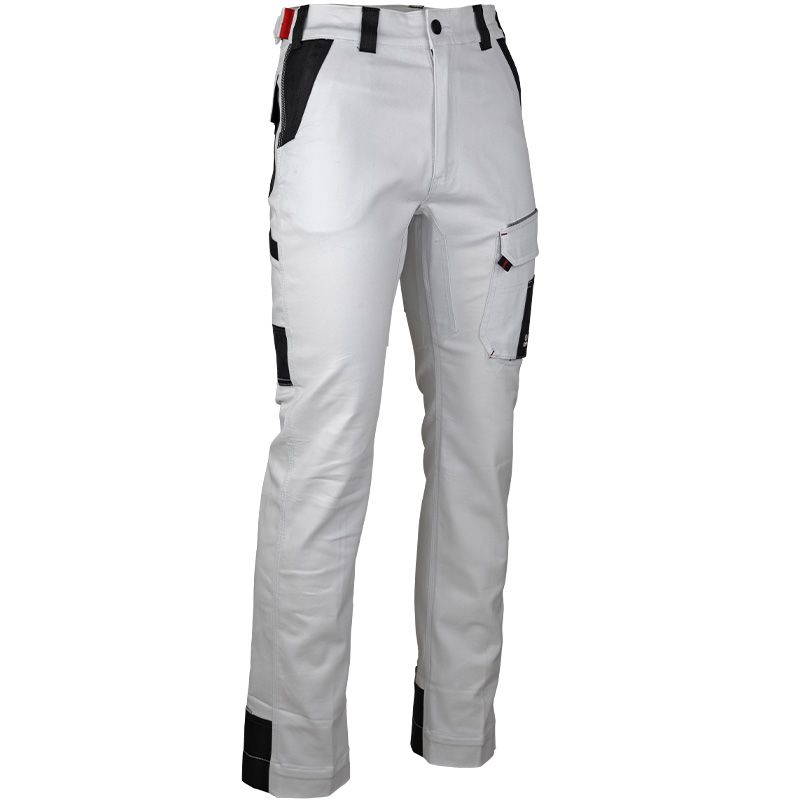 Pantalon stretch multipoche QUART BLANC