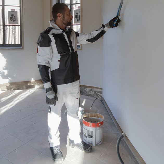 Pantalon stretch multipoche AMBIANCE BLANC