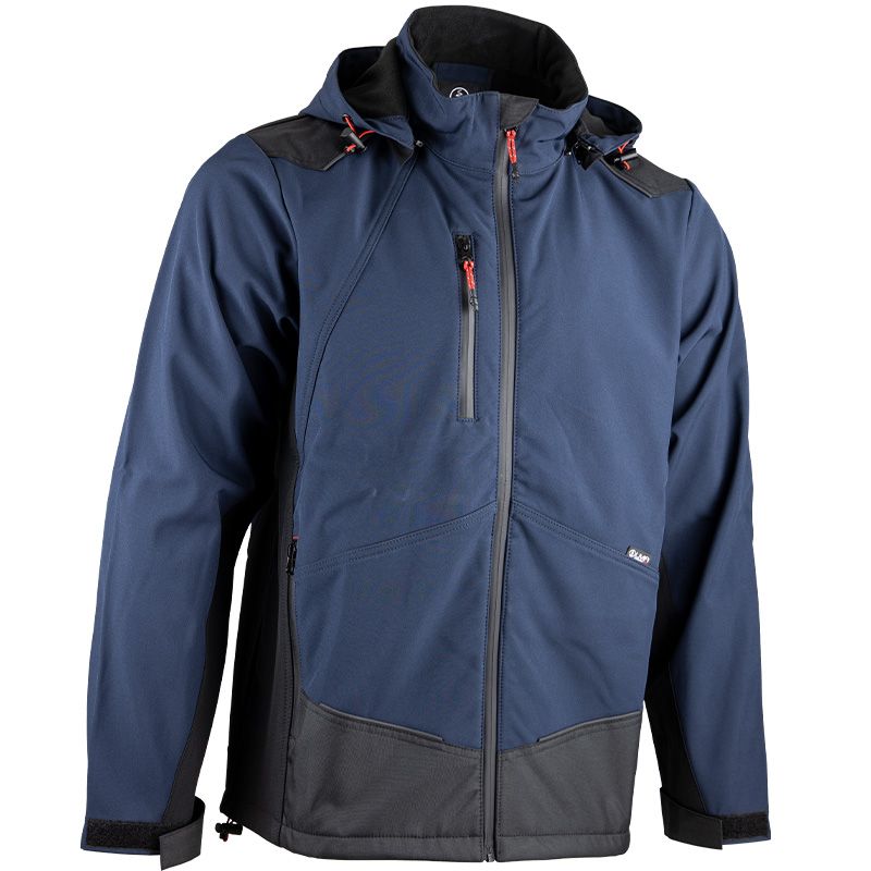 Blouson softshell BLEU