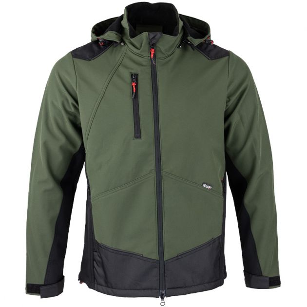 Blouson softshell KAKI FACE