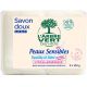 Savon solide doux pour peaux sensibles 2 x 100g