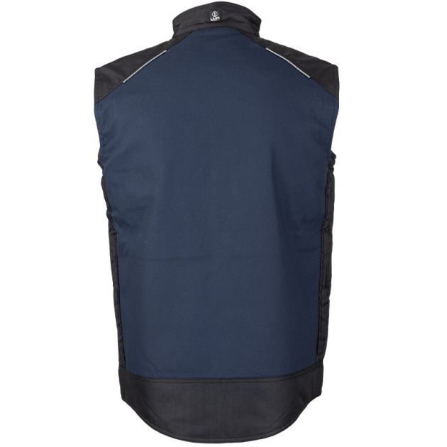 Bodywarmer BLEU DOS