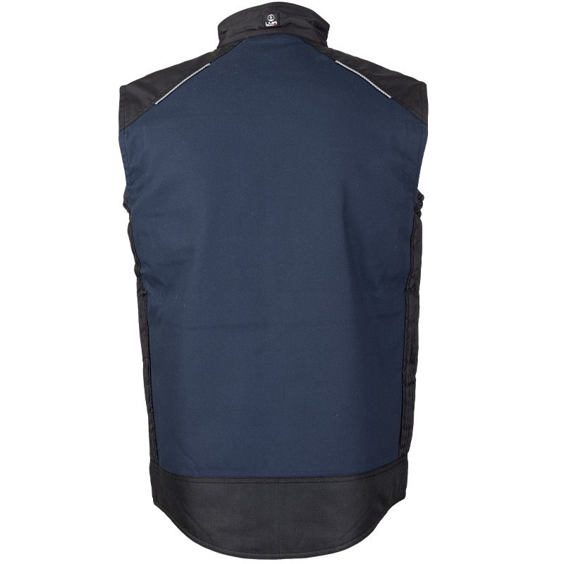 Bodywarmer BLEU DOS