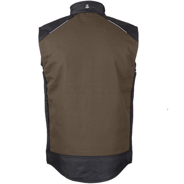 Bodywarmer MARRON DOS