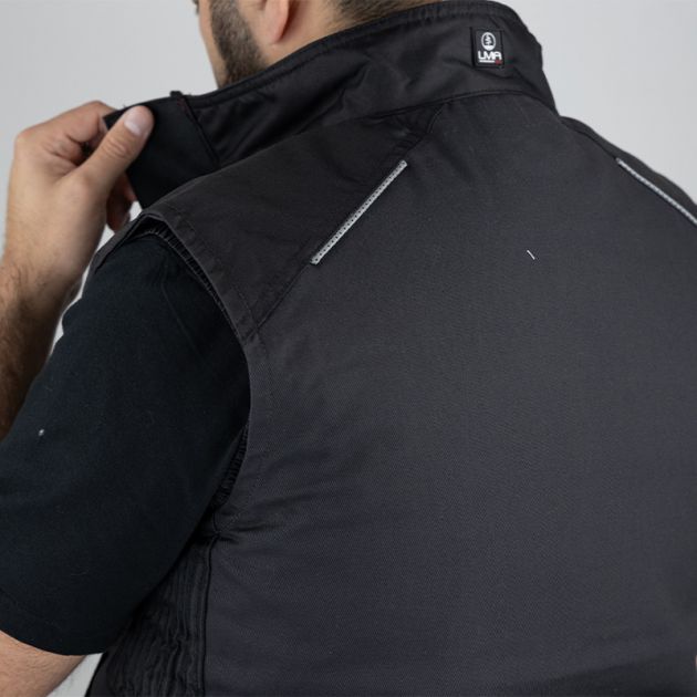 Bodywarmer GRIS FONCE HAUT DOS