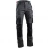 Pantalon stretch bicolore GRIS QUART