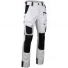 Pantalon stretch bicolore