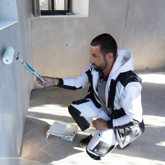 Pantalon stretch bicolore AMBIANCE