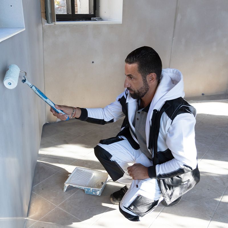 Pantalon stretch bicolore AMBIANCE