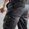 Pantalon bicolore multipoche GRIS ANTHRACITE POCHE ARRIERE