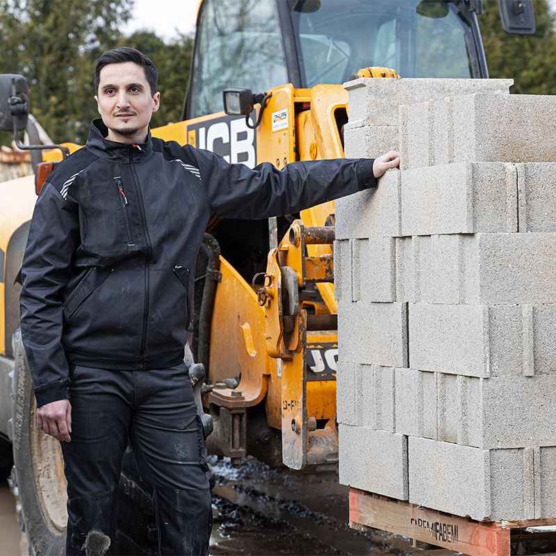 Veste zipée bicolore AMBIANCE