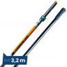 Rallonge perche télescopique nLITE Carbon 24K 3m2