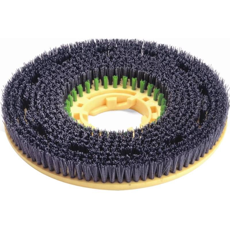 Brosse de lavage autolaveuse verte Longlife Ø 370 mm