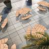 Table de pique-nique ronde