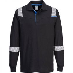 Polo à manches longues résistant aux flammes WX3