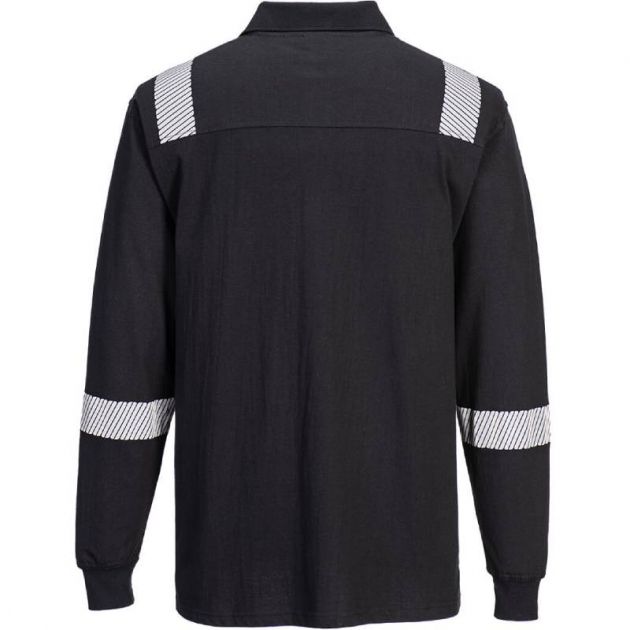 Polo à manches longues résistant aux flammes WX3