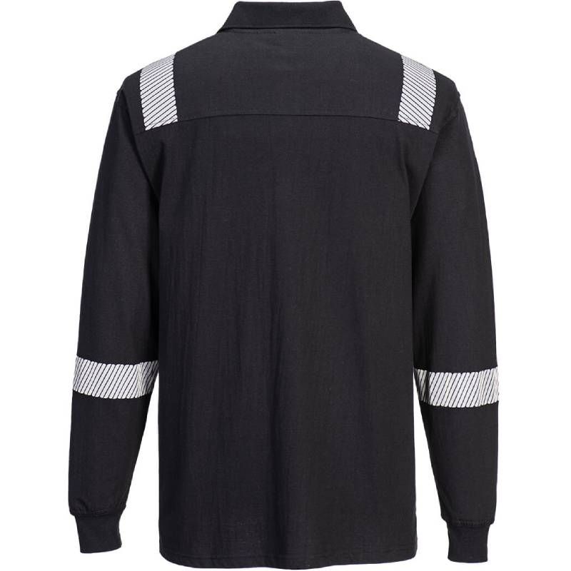 Polo à manches longues résistant aux flammes WX3