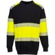Sweat-shirt col rond haute visibilité anti feu PW3 Modaflame Classe 1