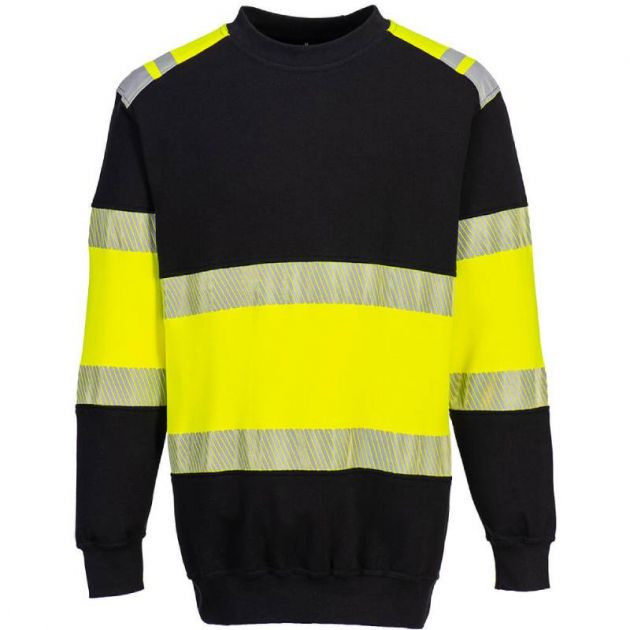 Sweat-shirt PW3 Modaflame HV Classe 1