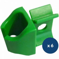 nLITE 6 Clips pour le passage du flexible par l’extérieur x6