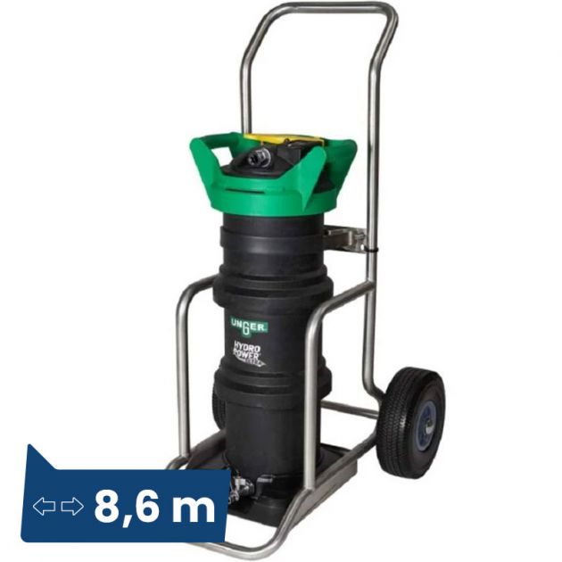 Machine de nettoyage des vitres à l'eau pure 8,6 m HydroPower Ultra LC