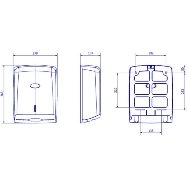 Distributeur essuie main feuille à feuille et 3800 feuille essuie main dimensions