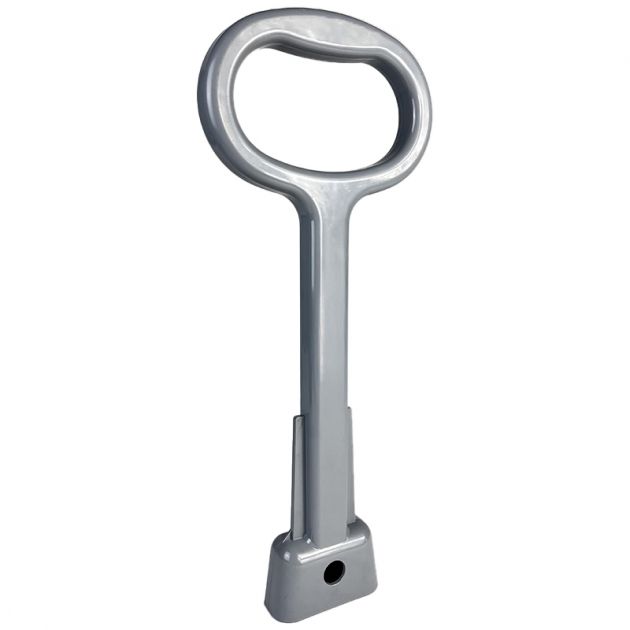 Poignée pour chariot côté