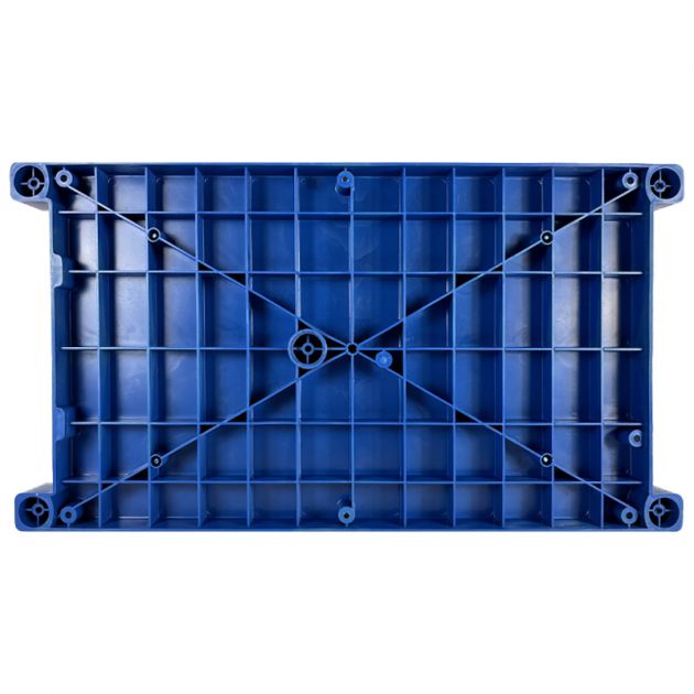 derriere Base pour chariot de ménage bleu