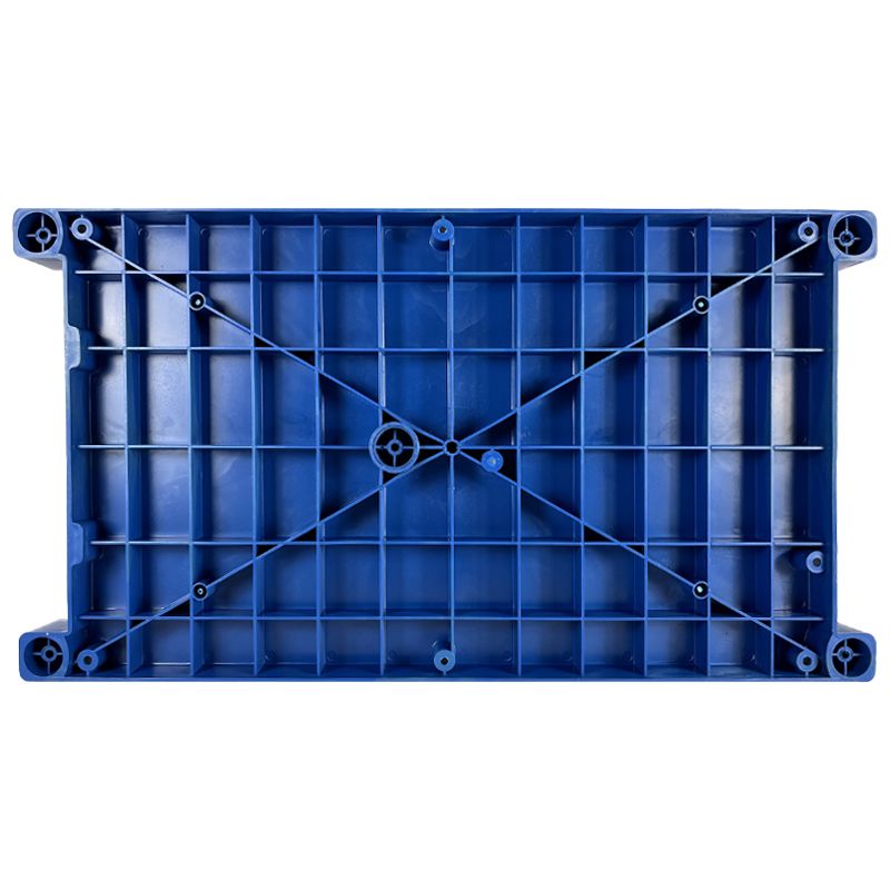 derriere Base pour chariot de ménage bleu