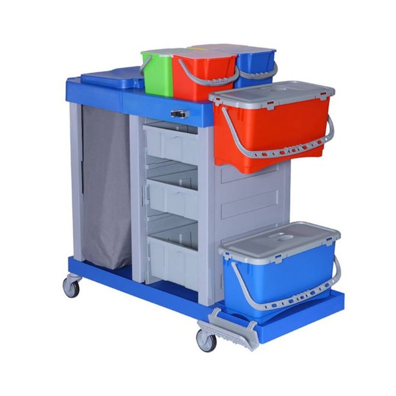 Couvercle pour seau 22 L en plastique gris