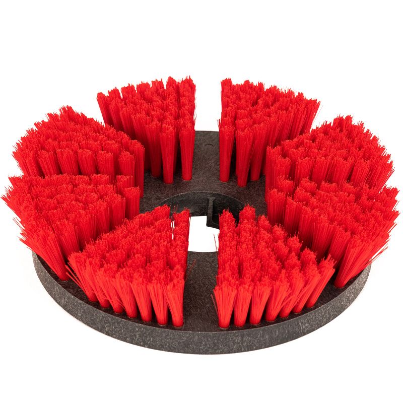 Brosse medium rouge Lineo Compact