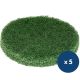 Pad monobrosse récurage vert x5