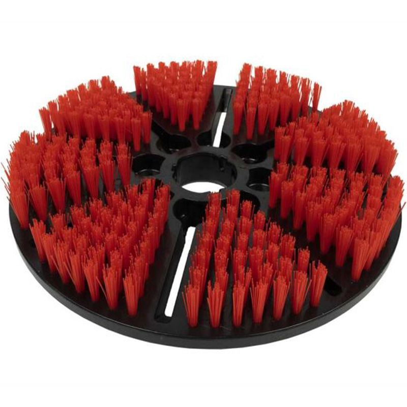 Brosse de nettoyage rouge dure pour XL