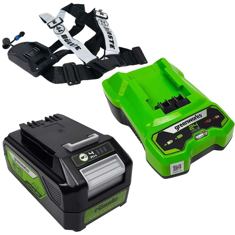Kit batterie Lineo grande profondeur ceinture de portage + Batterie + Chargeur