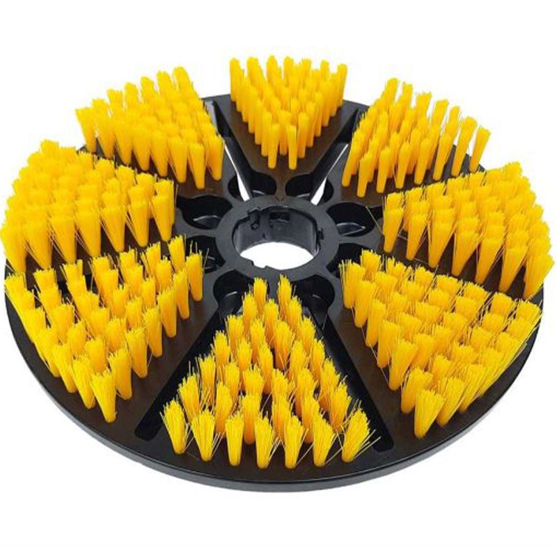 Brosse de nettoyage jaune souple pour XL