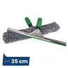 Kit lave vitre raclette et mouilleur microfibre ErgoTec 35cm