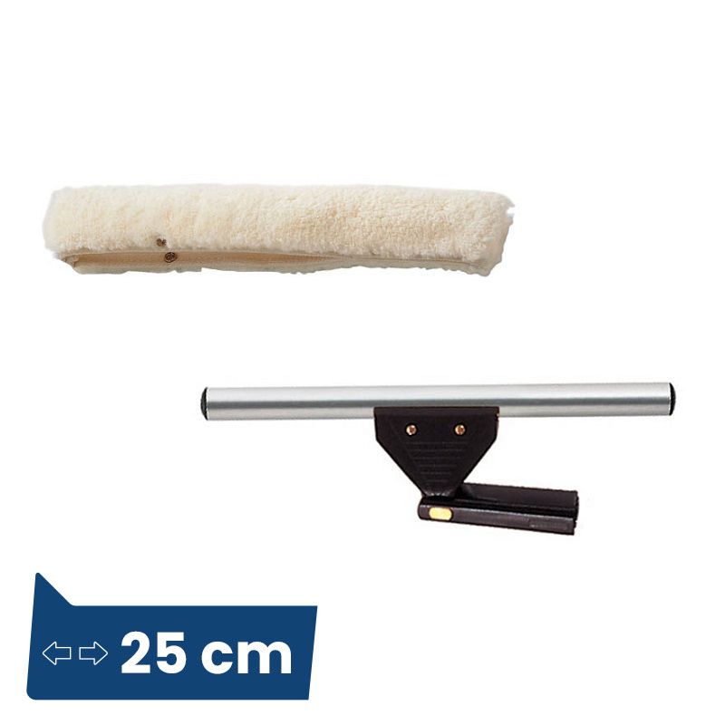 Mouilleur vitre articulé complet en plastique et aluminium 25cm